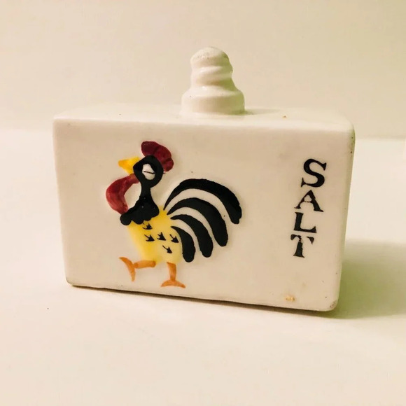 Vintage Rooster Salt and Pepper Shakers Japan - Picture 10 of 15